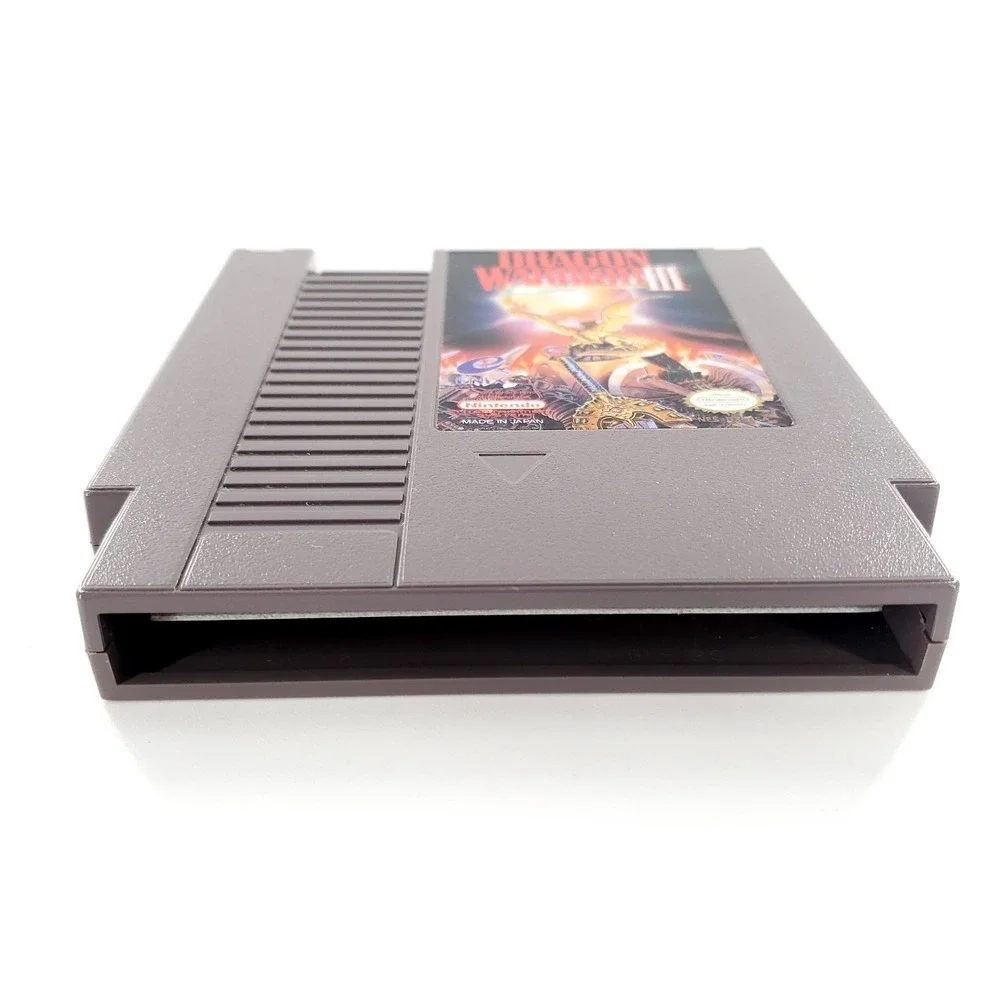 Dragon Warrior III Nintendo NES Authentic w/ Box Pristine Label No Manual Tested